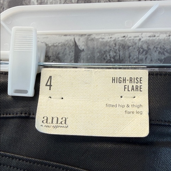 NWT a.n.a Black High-rise flare Jeans‎ - Picture 5 of 12